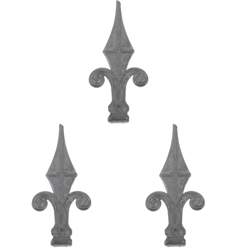 3Pz Finial Per in Ferro Per Giardino E Cortile 2