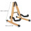 2Pz Stand Pieghevole in Legno Marrone Chiaro 11