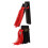 3Set Strumenti Tradizionali Clapper in Bamboo Nero Per Bambini 2