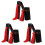 3Set Strumenti Tradizionali Clapper in Bamboo Nero Per Bambini 4