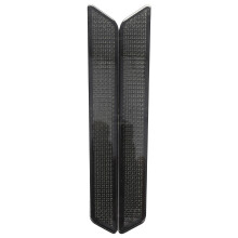 2Pares Refletores ABS Para Bolsa De Selim Compatíveis Com