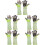5Pares Luvas De Jardinagem Multi Cor Proteção Antitérmino 7