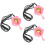 3Conjuntos Kit De Aquecedor De Cera Para Rosa Com Colher Para DIY 7