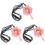 3Conjuntos Kit De Aquecedor De Cera Para Rosa Com Colher Para DIY 10