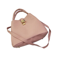 Sac fourre-tout Vintage en PU, sacs à bandoulière, sacoche-Rose