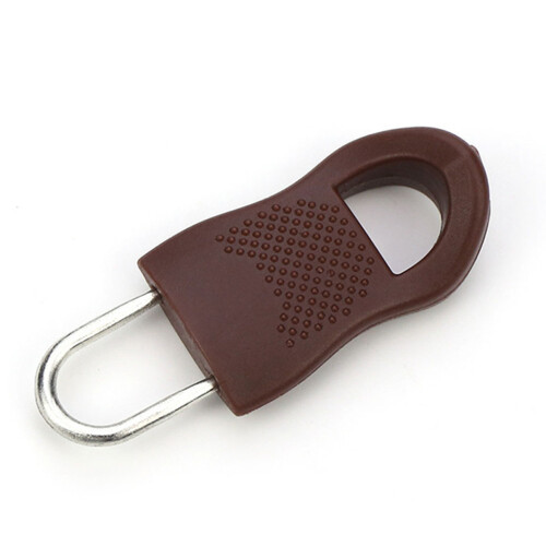 Zipper Pulls Tab Ersatz Gepäck Zipper Pull Extension-Brown S