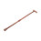 Lightweight Mobility Aid Cane Coffee Ergonomic Grip Adjustable Height 3