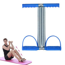 Durable Dual Spring Sit Up Pull Rope Elastic Tension Fitness Foot Pedal Sit Up Equipment, Medical-Grade Compression Design Ensuring Strength And Longe