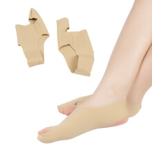 Ergonomiczny korektor palców, oddychający materiał prostujący duży palec, łagodzący paluch koślawy i redukujący ból, delikatny dla skóry