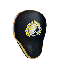 Ergonomic Curved Punching Mitts, Pu Leather Construction, Suitable For Mma, Ufc, Kickboxing, Karate, Muay Thai, Sparring, 1Pcs