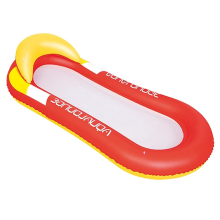 Boias infláveis inovadoras para piscina, cadeira inflável ergonômica com cama de malha premium para maior conforto, ideal para oceano, lago, rio