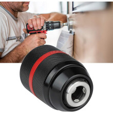Hoogwaardige sleutelloze boorkopadapter, geoptimaliseerd uitgangskoppel door uniek druklager voor boren van 2 mm tot 13 mm.
