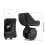 1 Pair Hand Spinner Caster Wheels Smooth Rolling for-W193 black 6