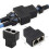 Elegant Solution, Electromagnetic Interference Shielding Ethernet Splitter, Pure Copper Eight Core Transmission For Optimal Performance, Robust Metal 2