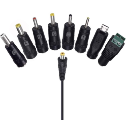 Adjustable Voltage Universal AC DC Adapter, Power Supply for Household Electronics, 3-12V, 30W, with Versatile Adapter Plugs, Supported by