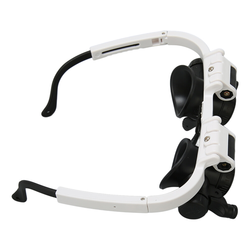 Jewelry Making LED Magnifier Headband 7x 10x 15x 25x Illuminated Lens