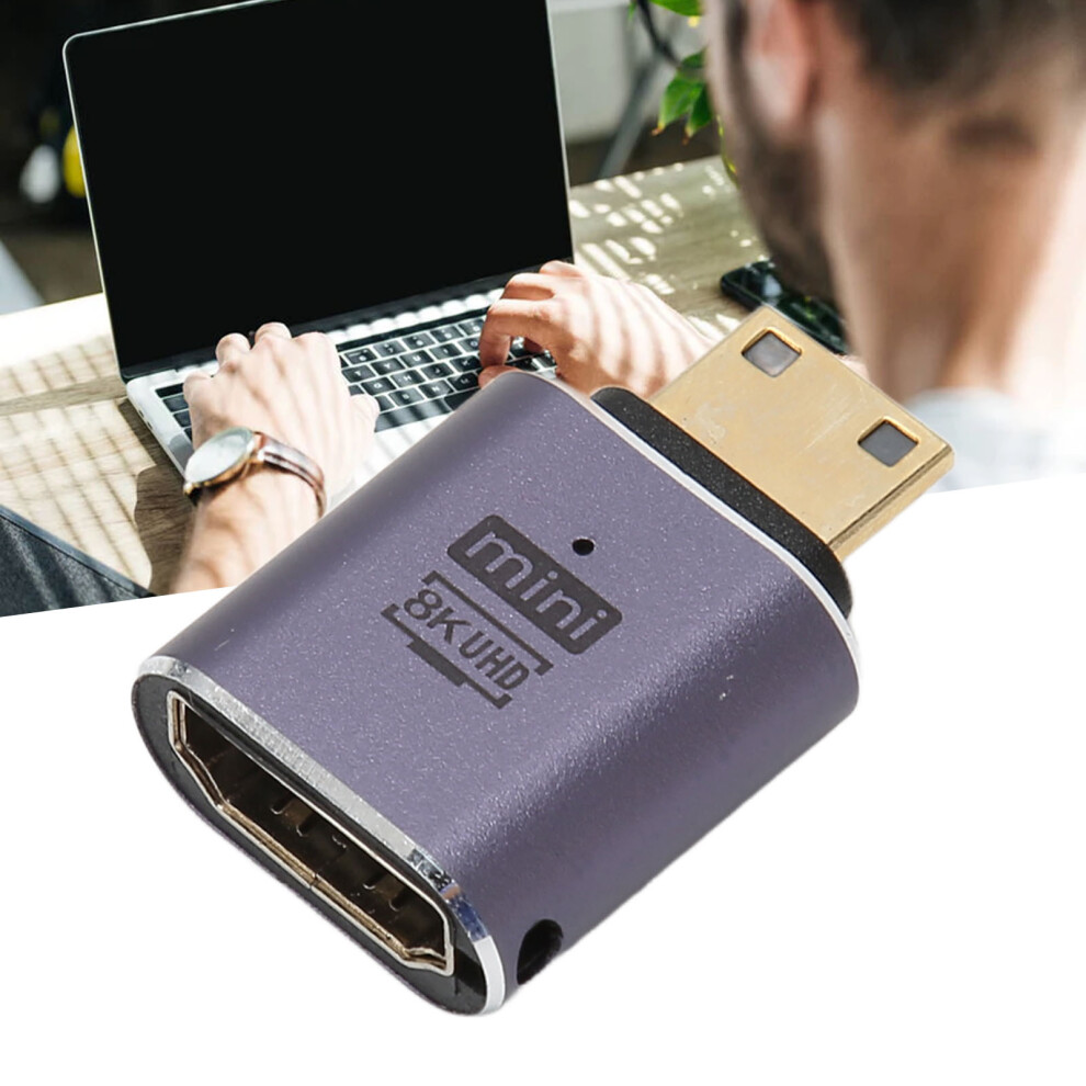 Type C Hd Multimedia Interface Adapter 8K 60Hz 4K 120Hz With Indicator 3611370616011