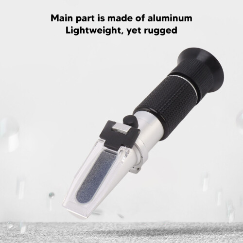 Milk Meter Refractometer 0-20% Handheld Auto Temp Aluminum Sensor 2