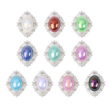 30Stk DIY Schmuck Perlen Anhänger Bunt Langlebig Für Party &