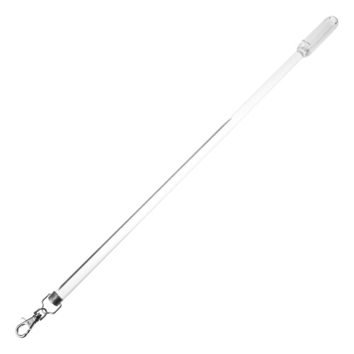 3Stk Vorhangöffner Stab Silber Robust Für Vertikale Jalousien 1