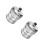 2Stk Reistopf Dampfgarer Mit Deckel Silber Glatt 9