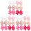 36Stk Haarschleifen Clip Kinder Haar Accessoires 2