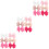 36Stk Haarschleifen Clip Kinder Haar Accessoires 5