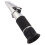 Milk Meter Refractometer 0-20% Handheld Auto Temp Aluminum Sensor 8