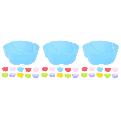 36Stk Silikon Kuchenform Rosenmuster Backform Für Muffins 1