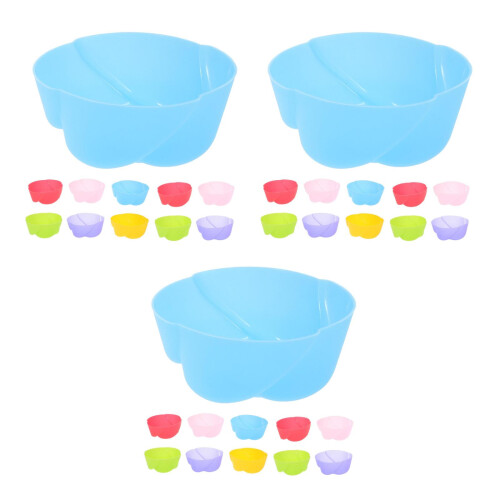 36Stk Silikon Kuchenform Rosenmuster Backform Für Muffins 2