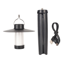 Lanterne LED haut de gamme avec luminosité réglable, construction durable, résistante aux chocs et à l'eau, format compact, rechargeable par USB