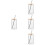 4Sets Glasbecher Mit Bambusdeckel Und Transparent Robust 8