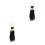 2Sets Echthaar Farbproben Schwarz Für Farbtest Und Styling Zuhause 10