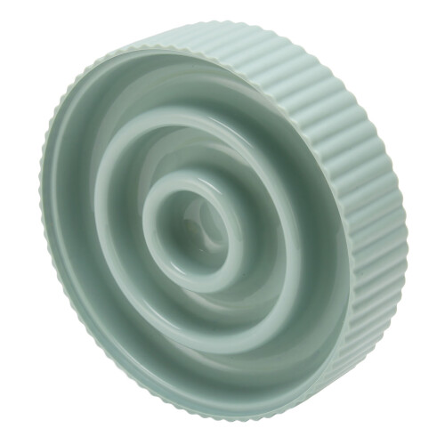 Langsame Futter-Schale für Hunde & Katzen – Grün, Durchmesser 17cm