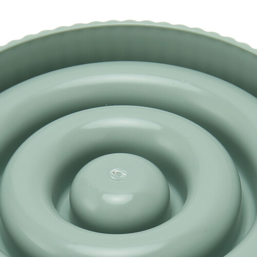 Langsame Futter-Schale für Hunde & Katzen – Grün, Durchmesser 17cm 2