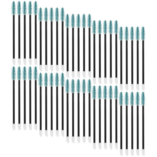 100Pièces Peignes Jetables Cils Sourcils Nylon Plastique 1
