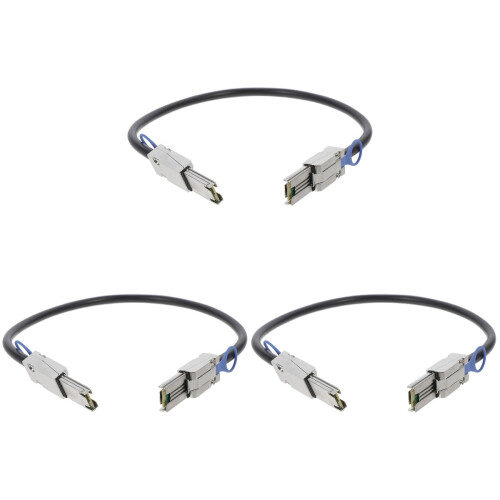 3Pièces Câble Mini Sas Noir Interne, Rapide Serveur 2