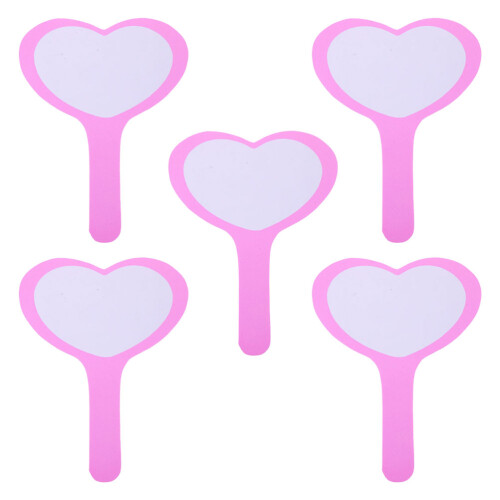 10Pièces Planchette Vote Mousse Rose Effaçable Portable