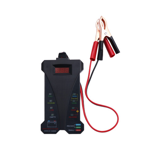 3Pièces Testeur De Charge Batterie Digital Multifonction Pour Auto