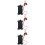 3Pièces Testeur De Charge Batterie Digital Multifonction Pour Auto 8
