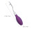 2Pièces Kit Tire- Violet Avec Confortable Pour Tricot 10