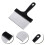 2Pièces Scrapers Barbecue En Acier Outils Robustes Pour Camping 8