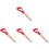 4Pièces Rouges Confortables Pour Fourches De Jardin 4
