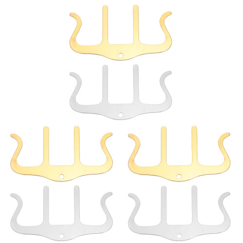 6Pièces Clips Métal Solide Usage 1