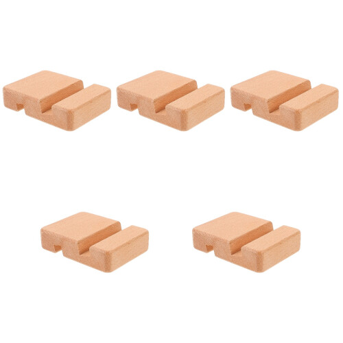 5Pièces Base Bois Beige Pour Cercle À Broder Robuste Lisse 2