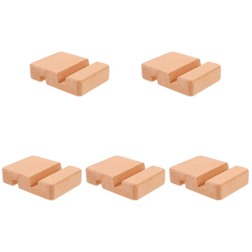 5Pièces Base Bois Beige Pour Cercle À Broder Robuste Lisse 1