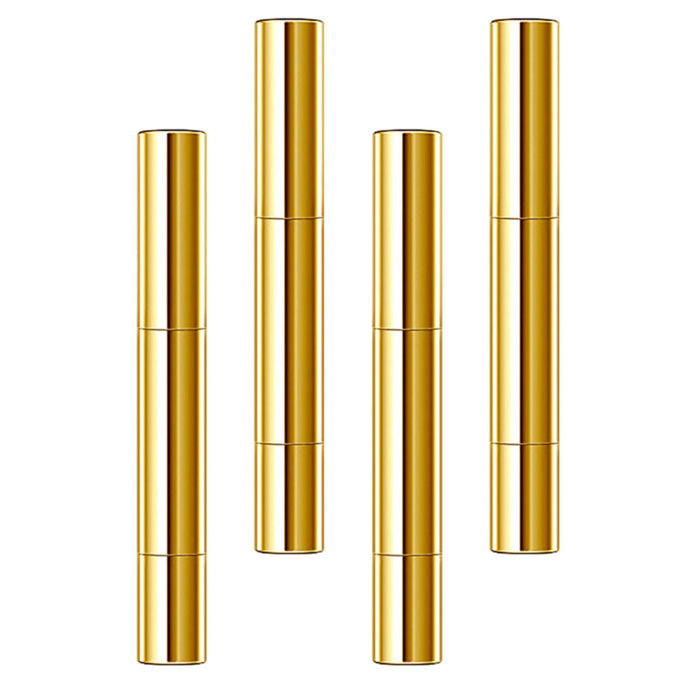 Inoomp Golden 8Pcs Eyelash Pens Empty Travel Cosmetic Tubes