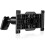 2Sets Universal Car Rearview Mirror Dashcam Mount Bracket Black ABS 7
