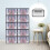2Pcs Stackable Black Shoe Storage Boxes Thickened Clamshell Style 10