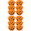 12Pcs Orange Plastic Pumpkin Buckets Halloween Candy Holders 6